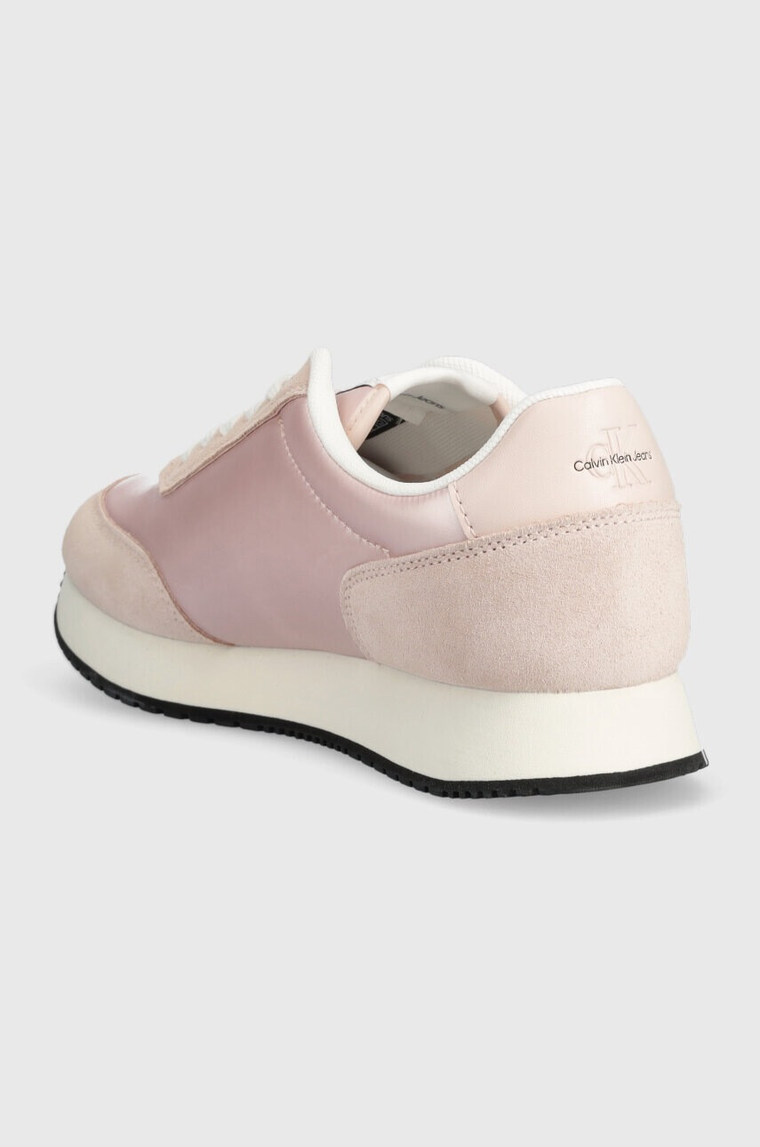 Calvin Klein Jeans Маратонки RETRO RUNNER LOW LAC в розово YW0YW01056 - Pepit.bg