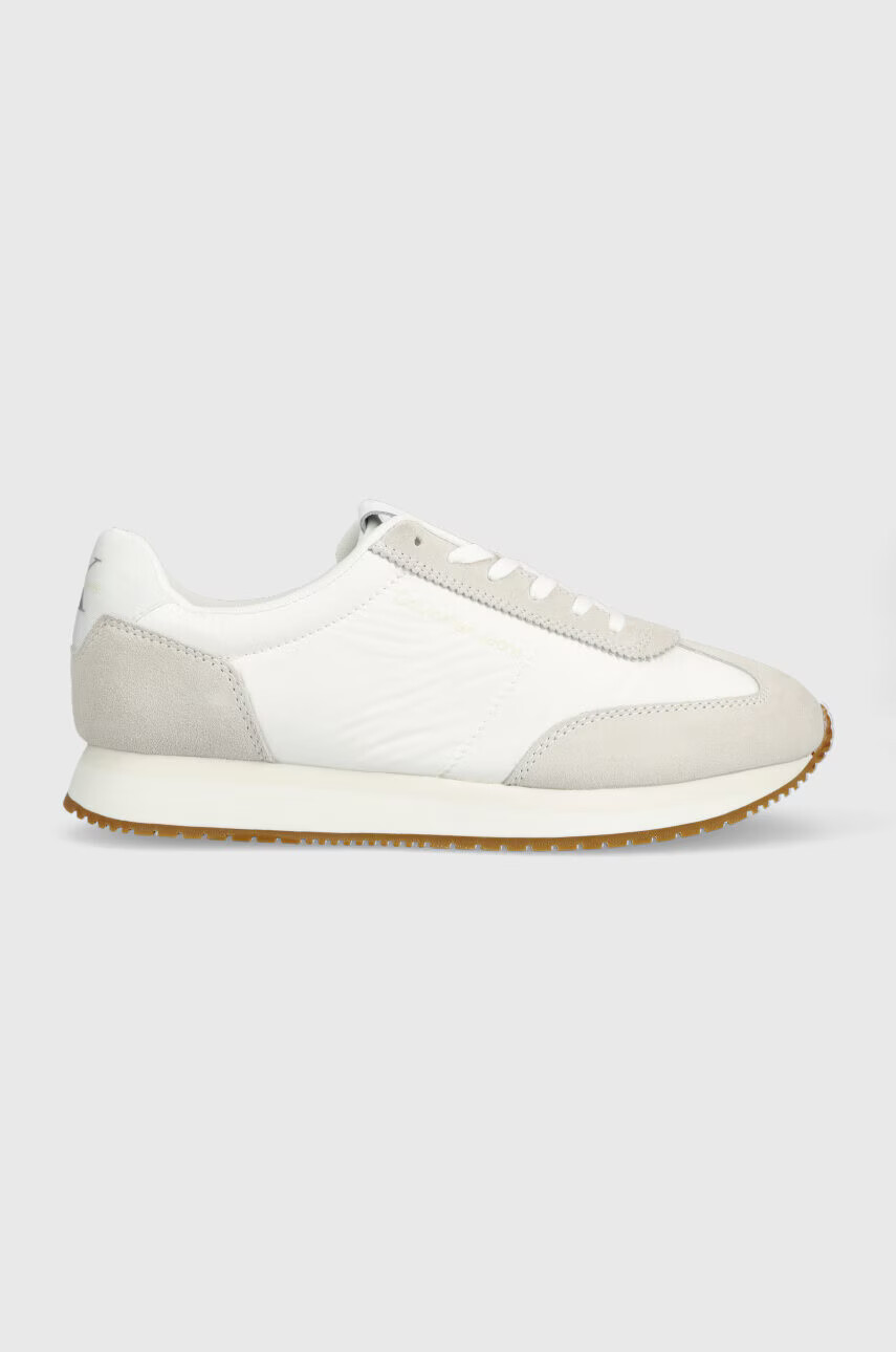 Calvin Klein Jeans Маратонки RETRO RUNNER WINGTIP MIX в бежово YM0YM00620 - Pepit.bg