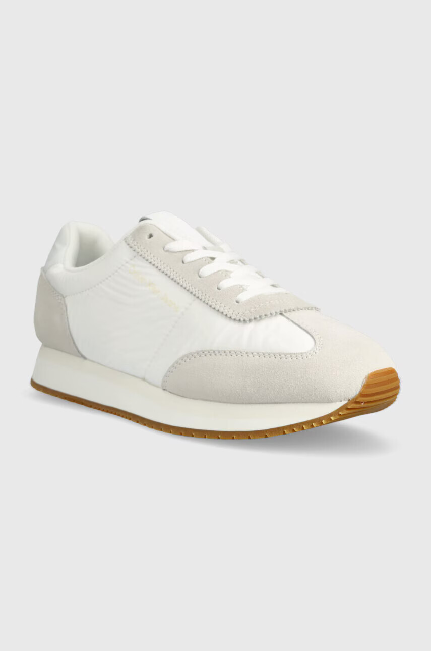 Calvin Klein Jeans Маратонки RETRO RUNNER WINGTIP MIX в бежово YM0YM00620 - Pepit.bg