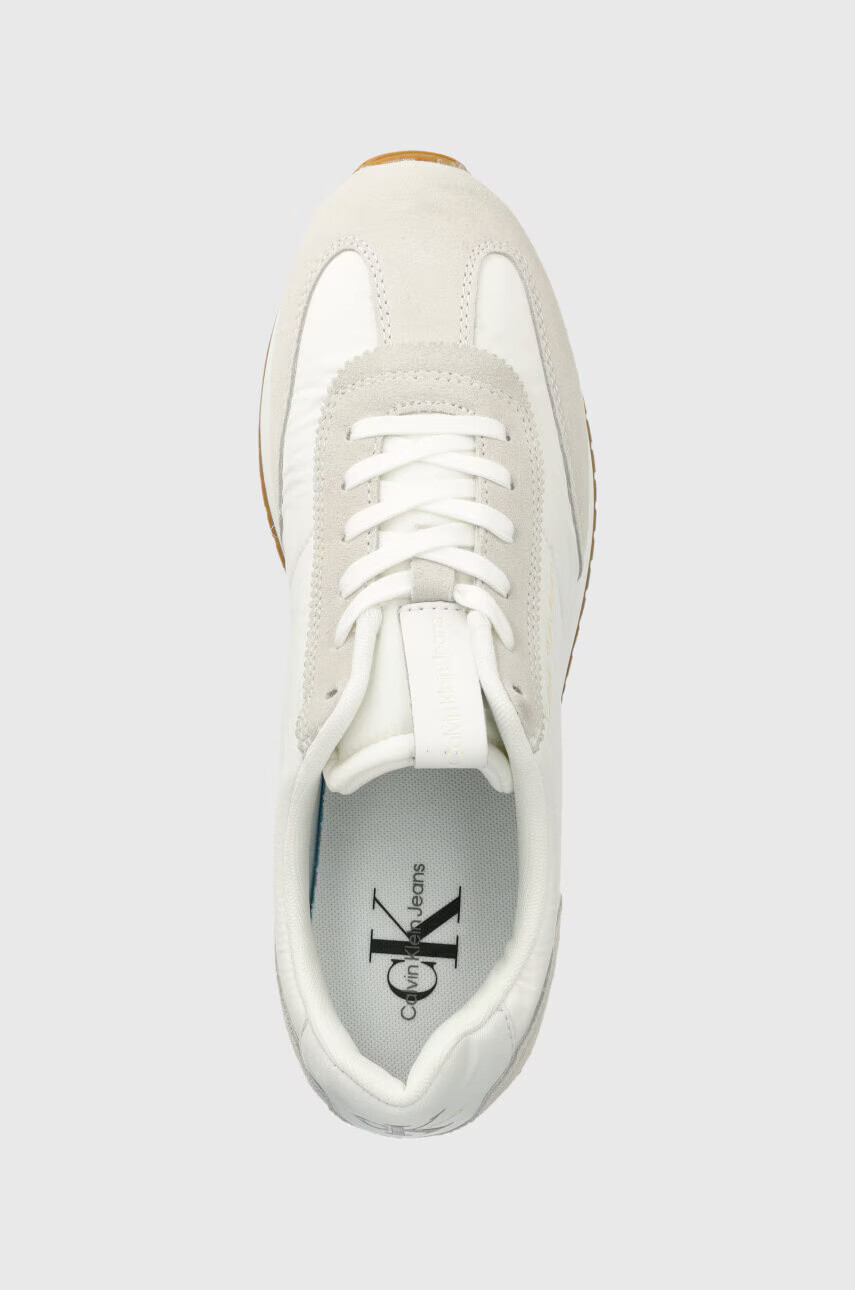 Calvin Klein Jeans Маратонки RETRO RUNNER WINGTIP MIX в бежово YM0YM00620 - Pepit.bg