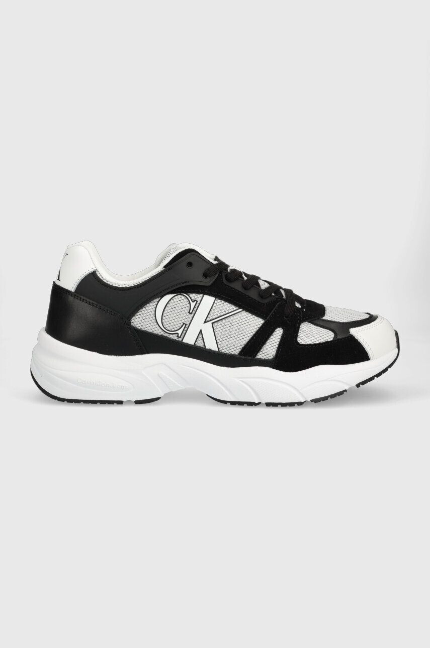 Calvin Klein Jeans Маратонки RETRO TENNIS LACEUP в бяло YM0YM00696 - Pepit.bg