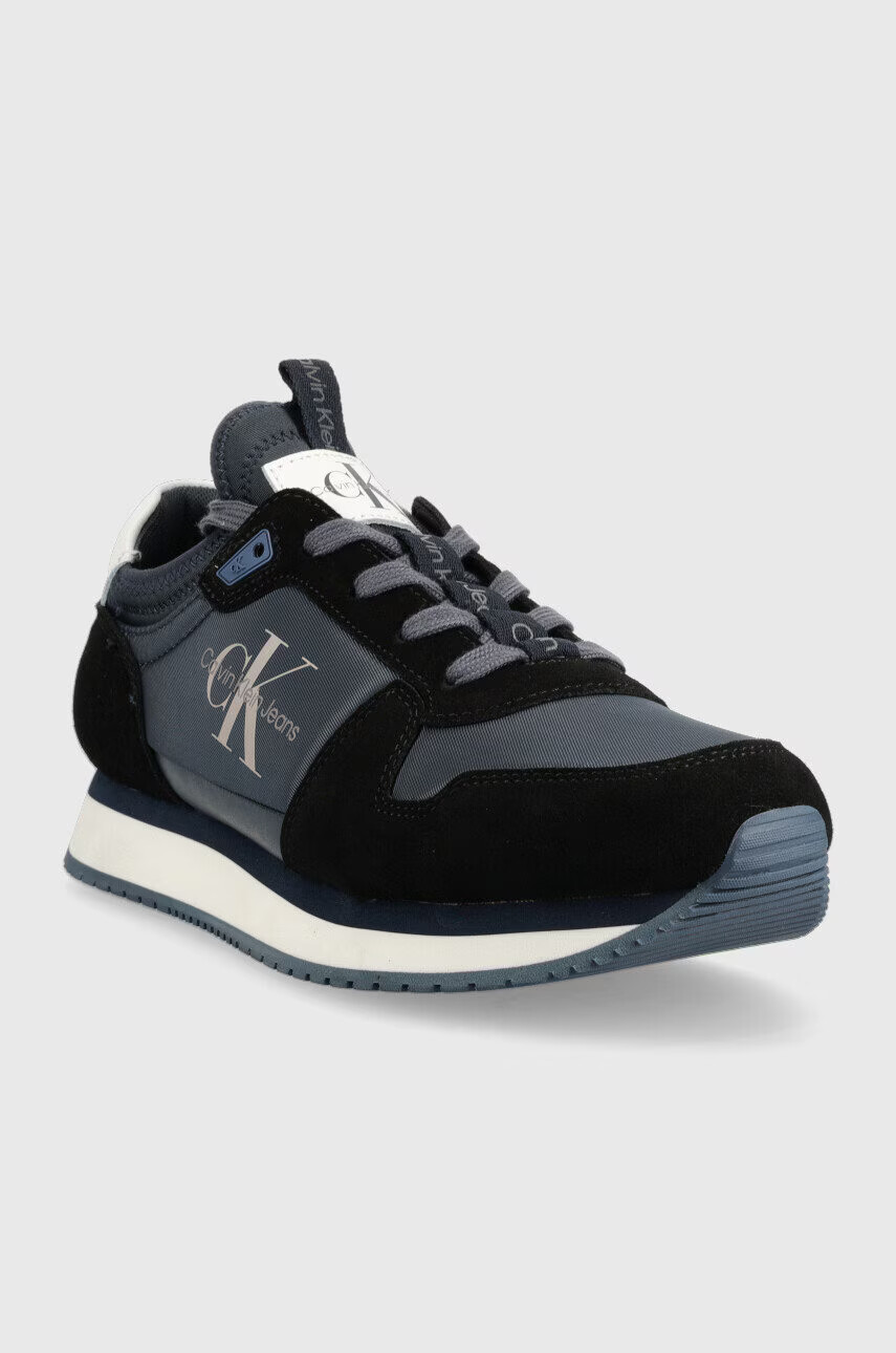 Calvin Klein Jeans Маратонки Runner Sock Laceup - Pepit.bg