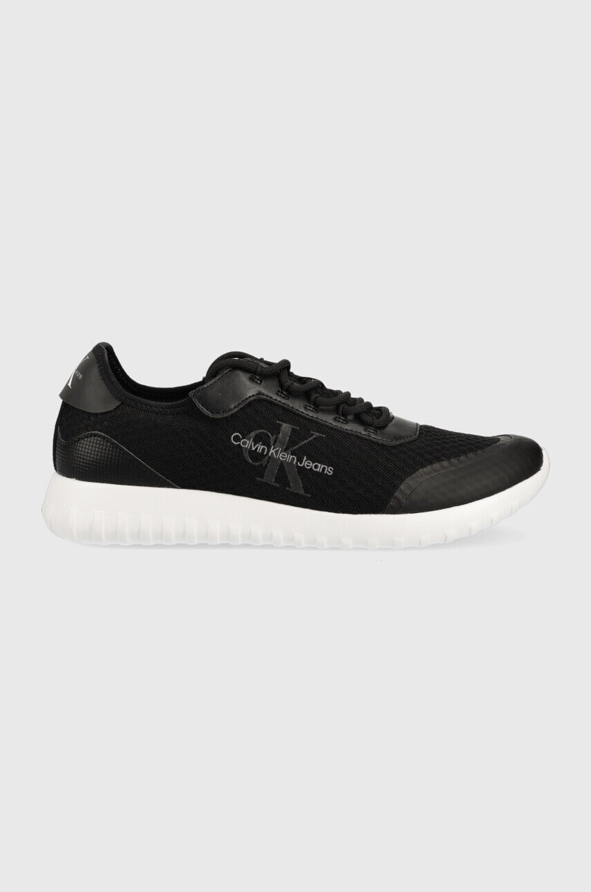 Calvin Klein Jeans Маратонки YM0YM00584 EVA RUNNER MONOLOGO в черно - Pepit.bg