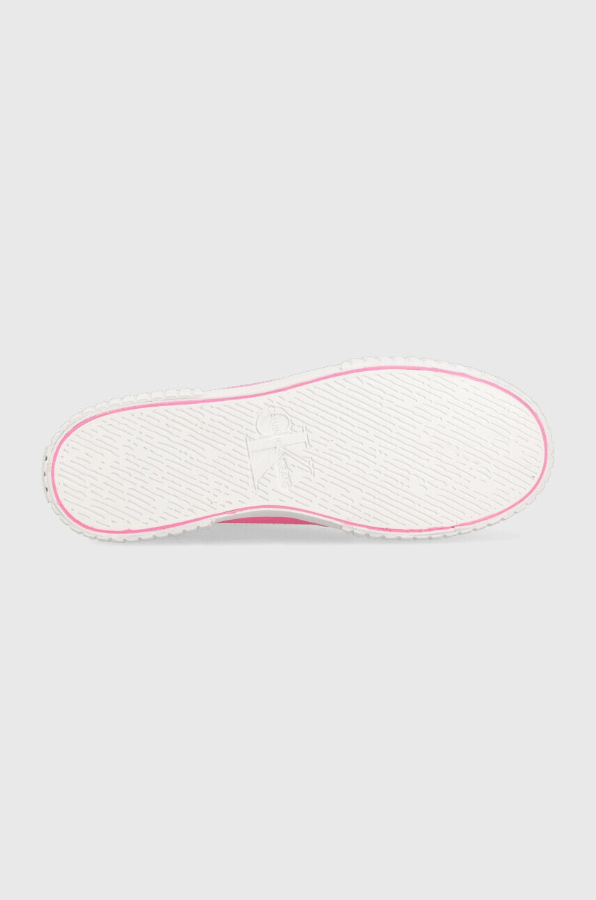Calvin Klein Jeans Ниски кецове Skater Vulcanized Laceup Low в бяло - Pepit.bg