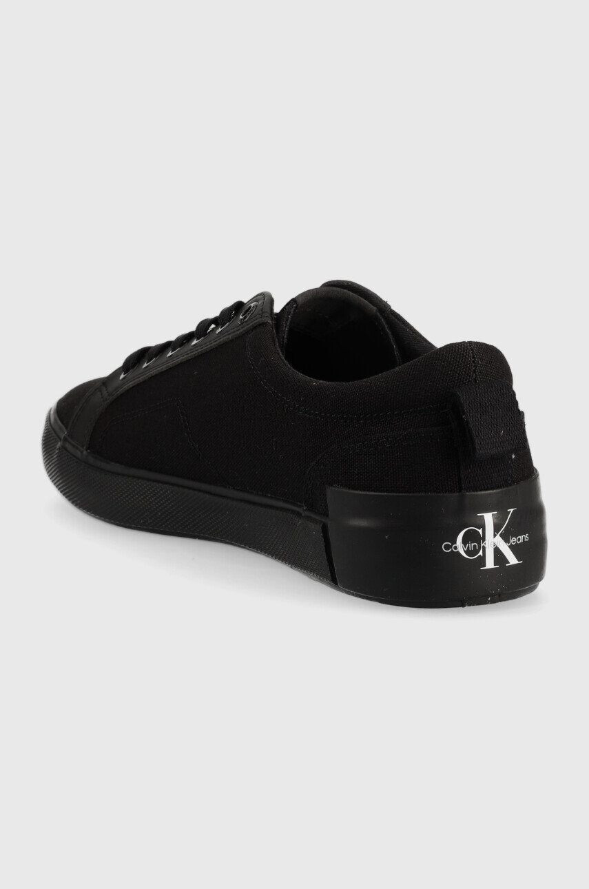 Calvin Klein Jeans Ниски кецове New Vulcanized Laceup в черно - Pepit.bg