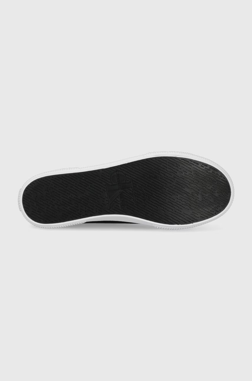 Calvin Klein Jeans Ниски кецове мъжко в черно - Pepit.bg