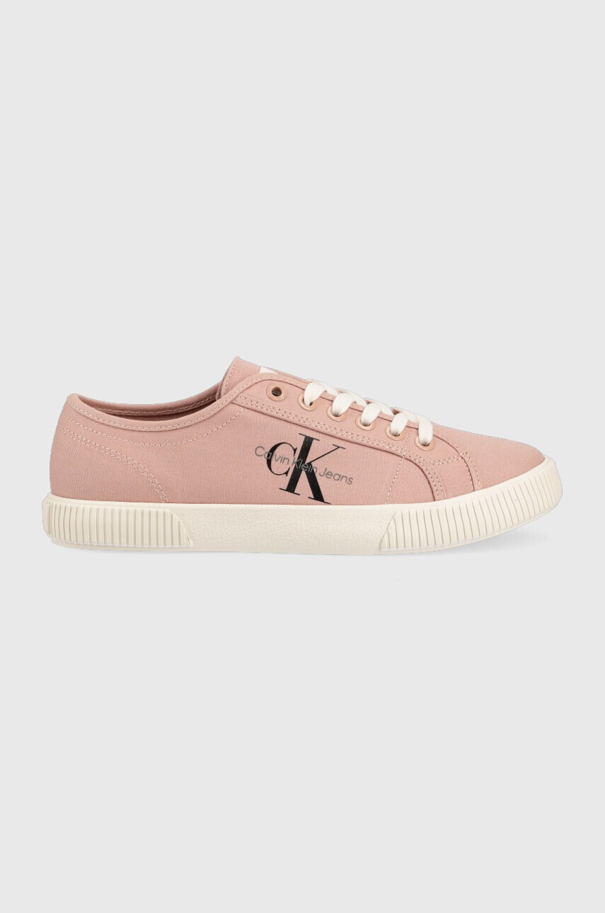 Calvin Klein Jeans Ниски кецове ESS VULC MONO W в бяло - Pepit.bg