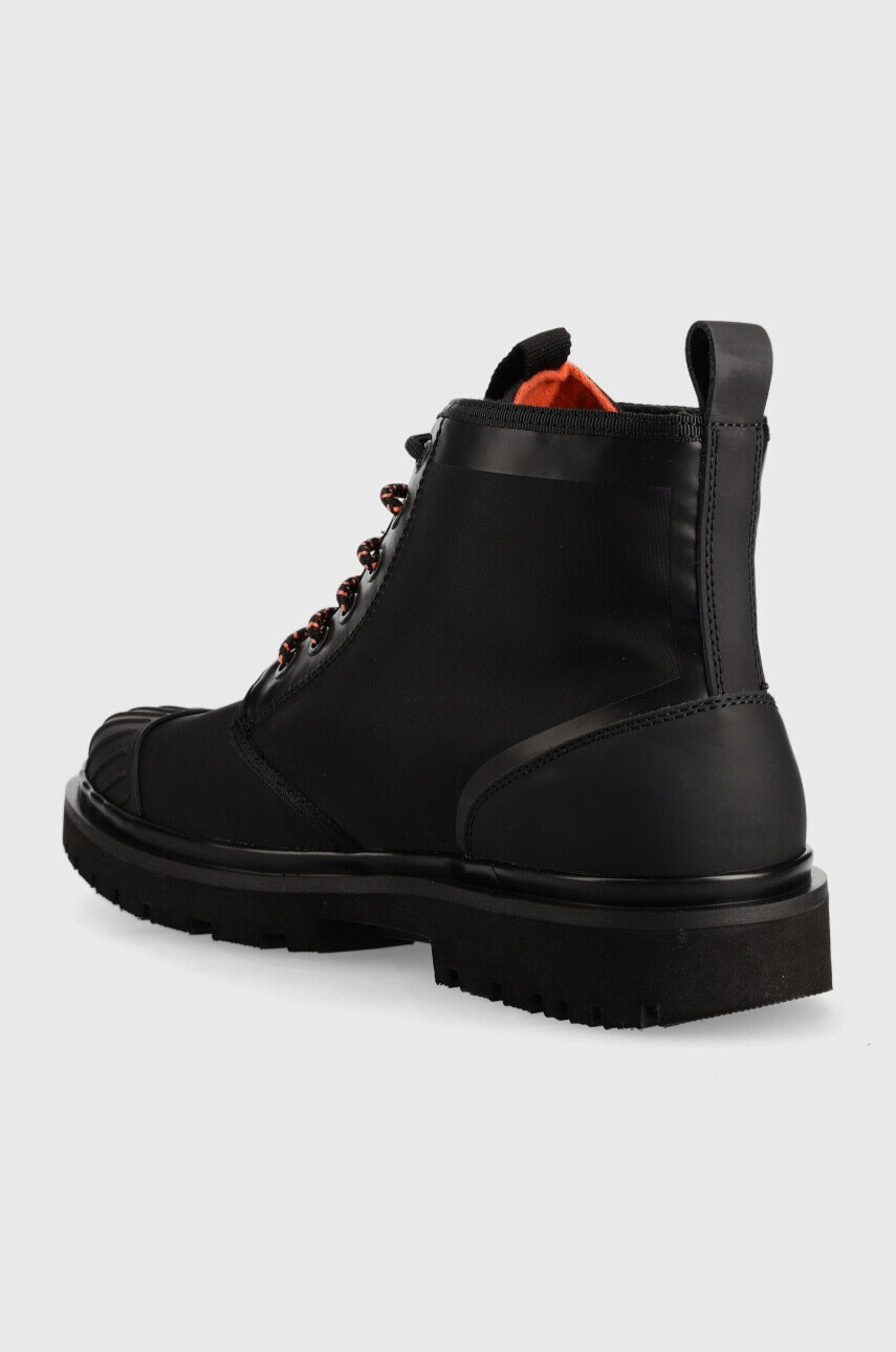 Calvin Klein Jeans Обувки Lug Mid Laceup Boot Thermo в черно - Pepit.bg