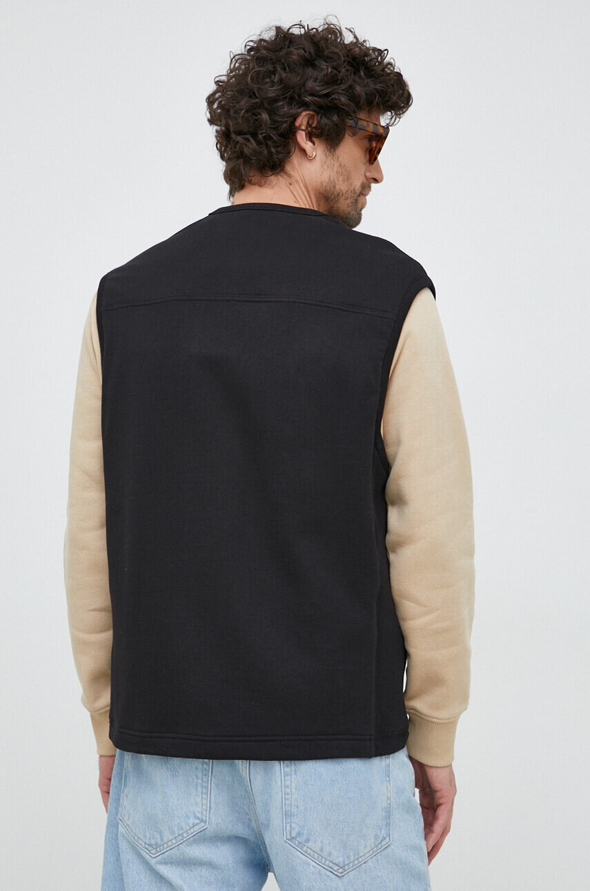 Calvin Klein Jeans Памучен елек в черно - Pepit.bg