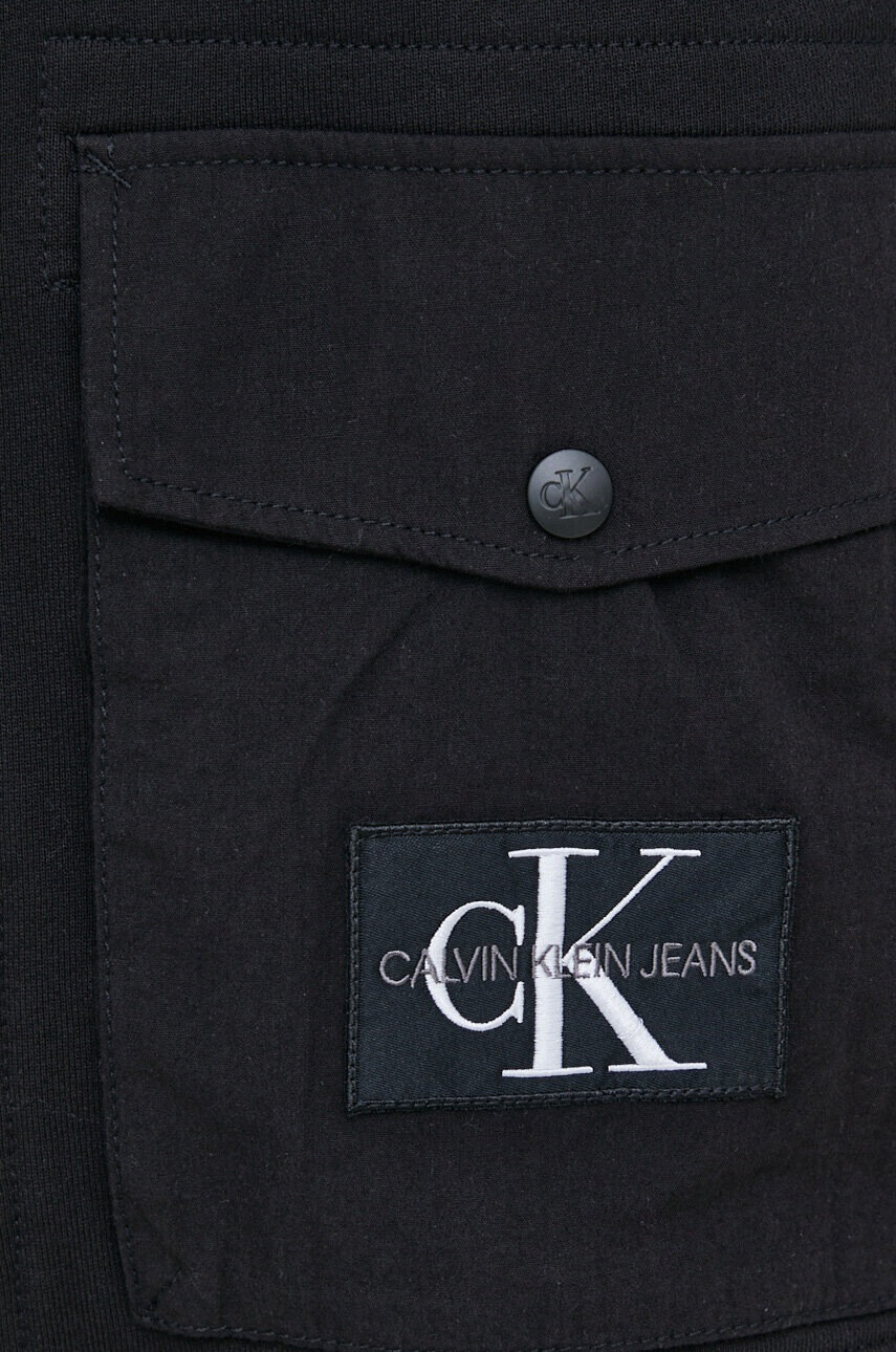 Calvin Klein Jeans Памучен елек в черно - Pepit.bg