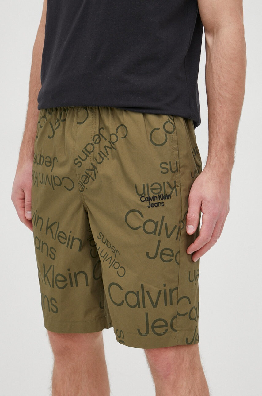 Calvin Klein Jeans Памучен къс панталон - Pepit.bg