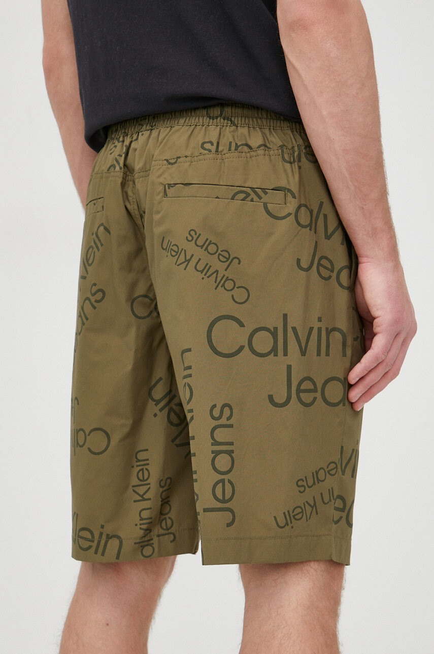 Calvin Klein Jeans Памучен къс панталон - Pepit.bg
