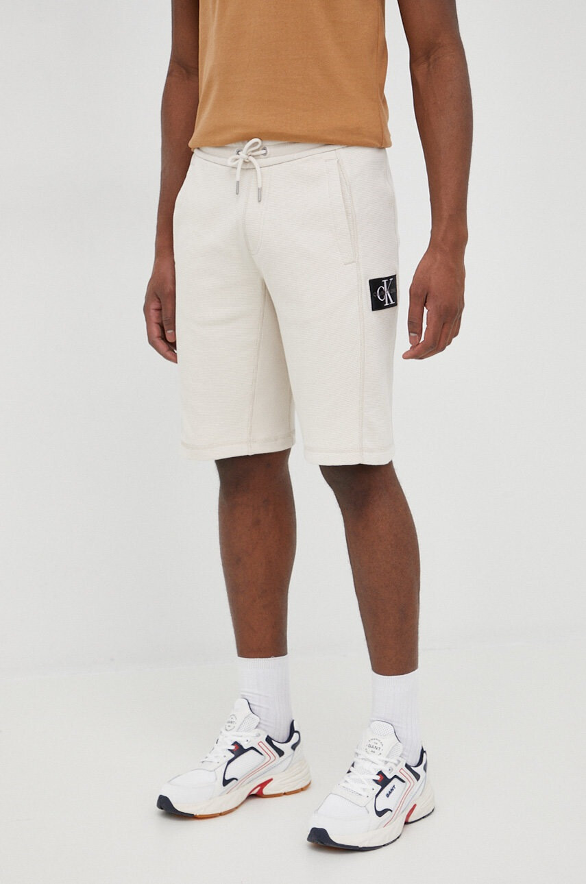 Calvin Klein Jeans Памучен къс панталон - Pepit.bg