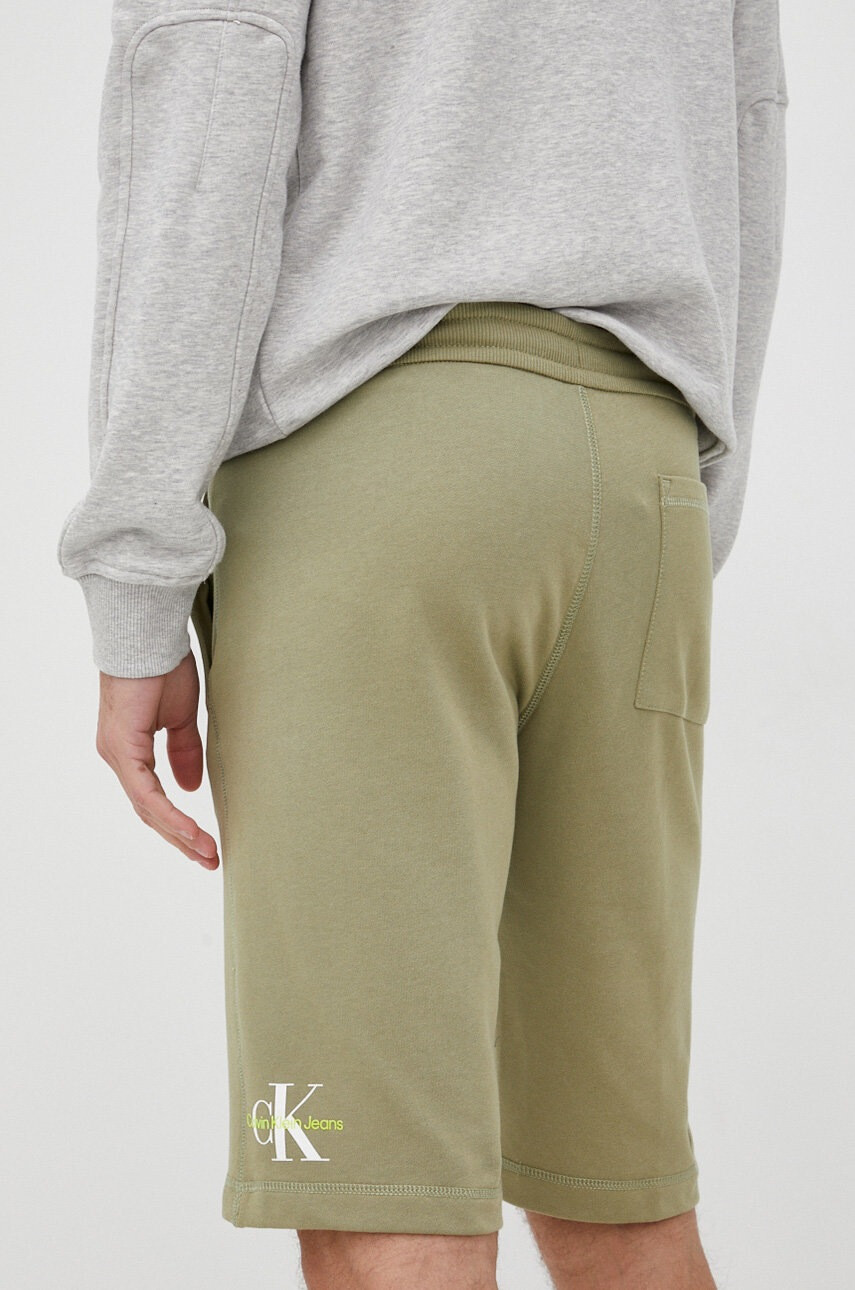Calvin Klein Jeans Памучен къс панталон - Pepit.bg