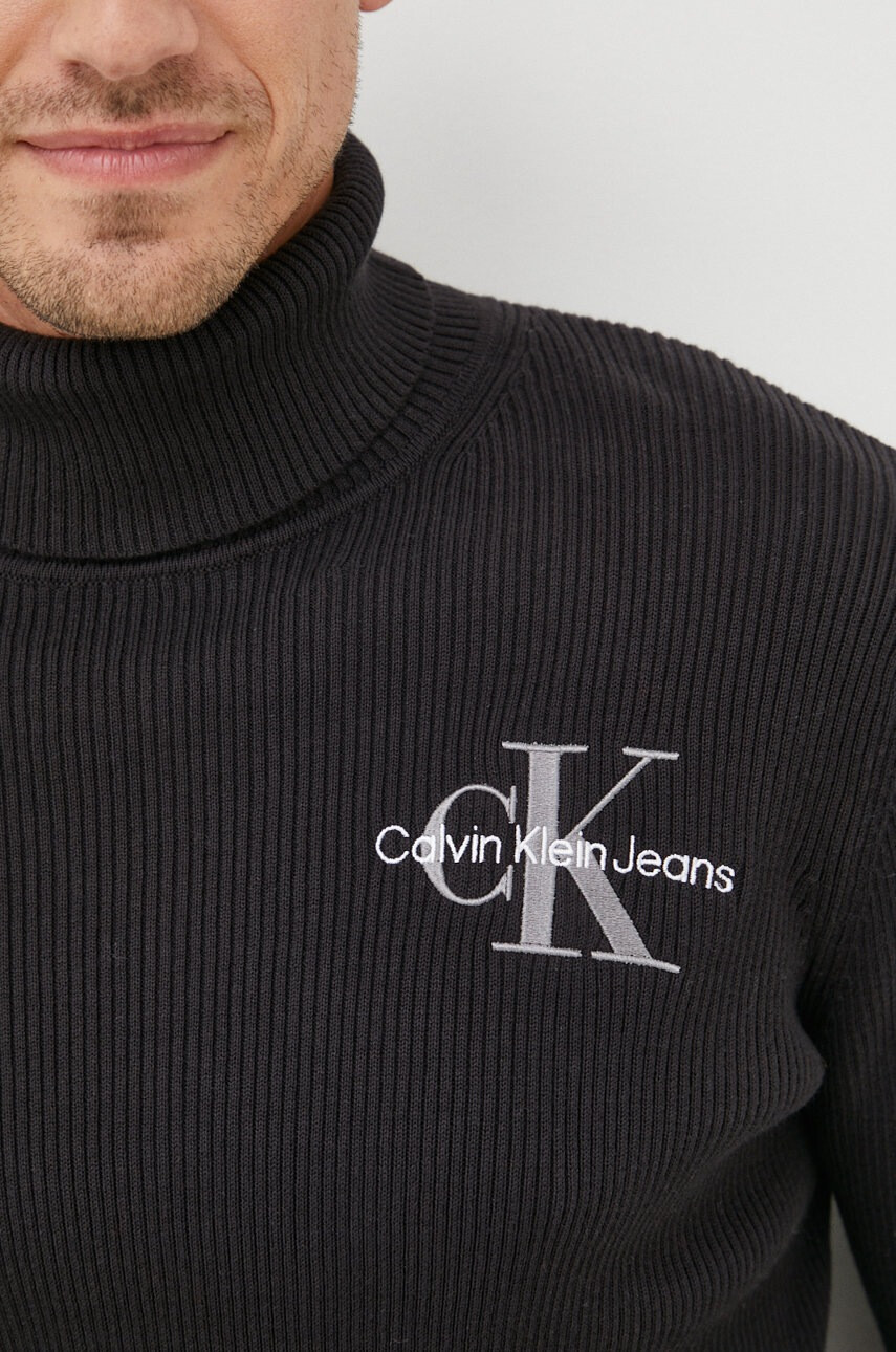 Calvin Klein Jeans Памучен пуловер - Pepit.bg