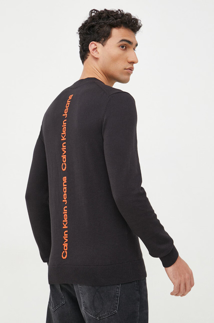 Calvin Klein Jeans Памучен пуловер - Pepit.bg