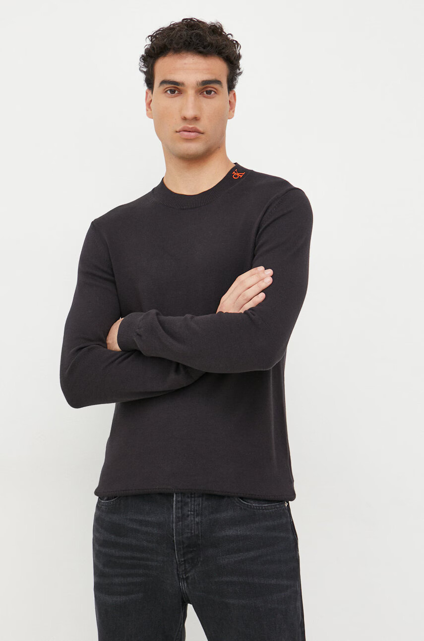 Calvin Klein Jeans Памучен пуловер - Pepit.bg