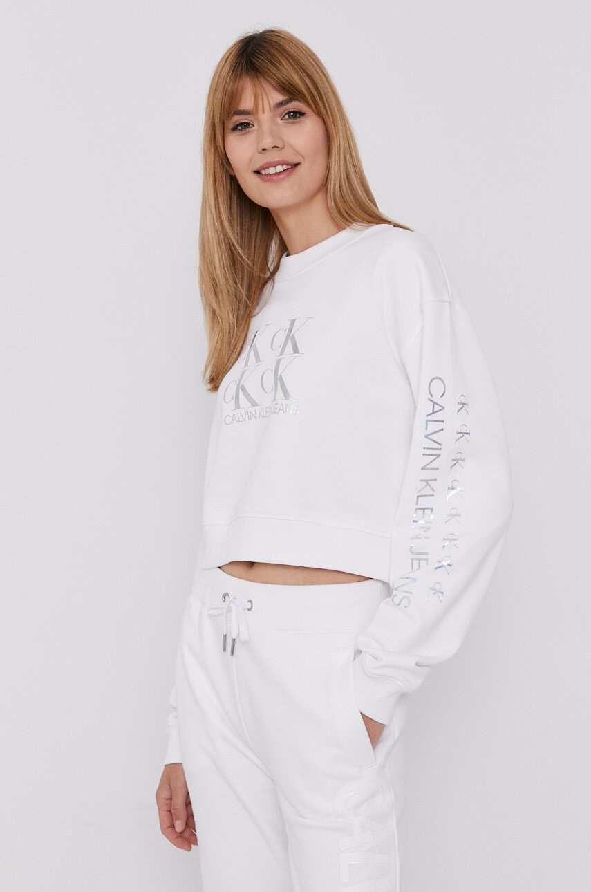 Calvin Klein Jeans Памучен суичър - Pepit.bg