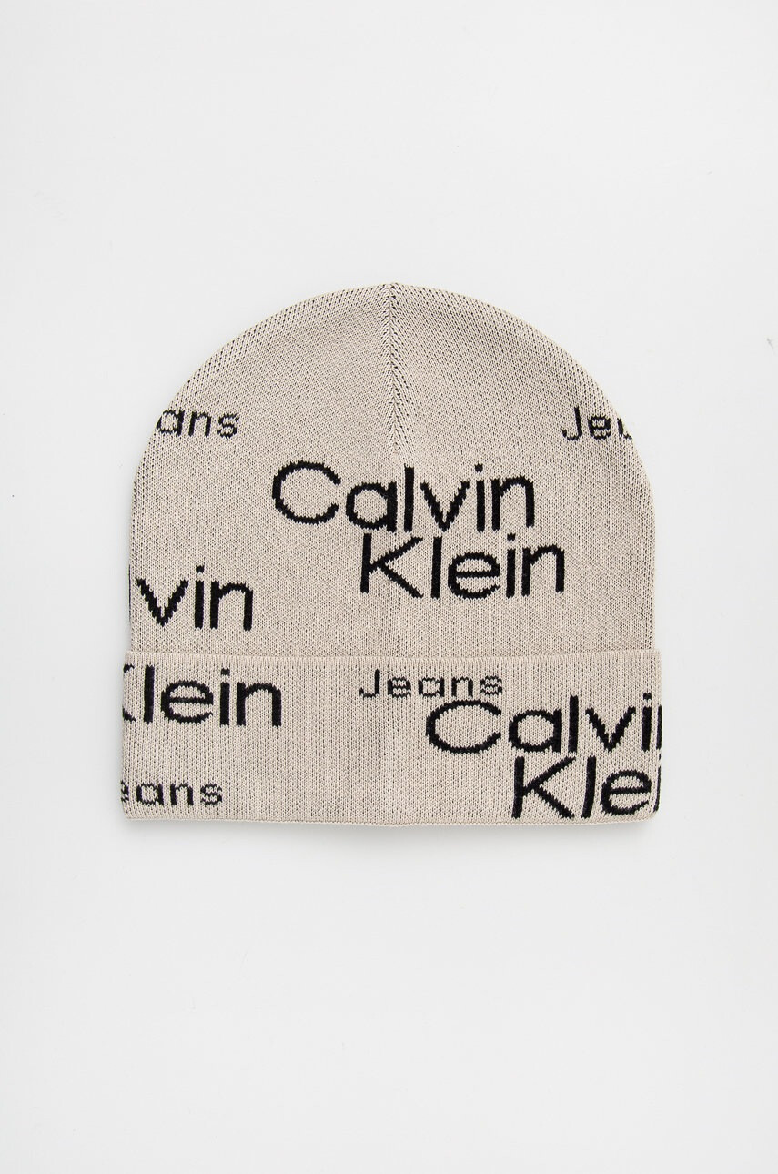 Calvin Klein Jeans Памучна шапка - Pepit.bg