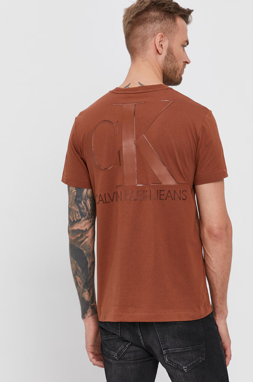 Calvin Klein Jeans Памучна тениска - Pepit.bg
