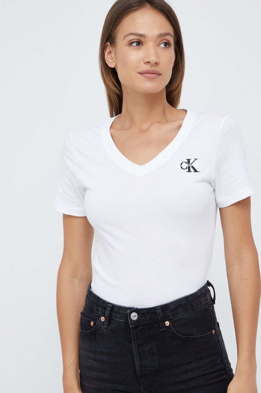 Calvin Klein Jeans Памучна тениска - Pepit.bg