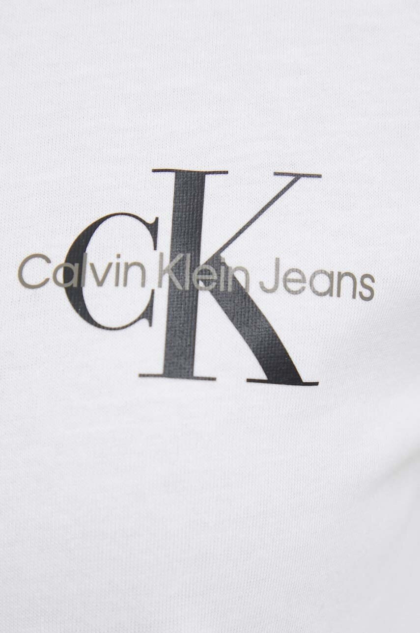 Calvin Klein Jeans Памучна тениска (2 броя) в зелено - Pepit.bg