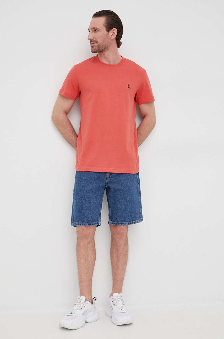 Calvin Klein Jeans Памучна тениска (2 чифта) - Pepit.bg