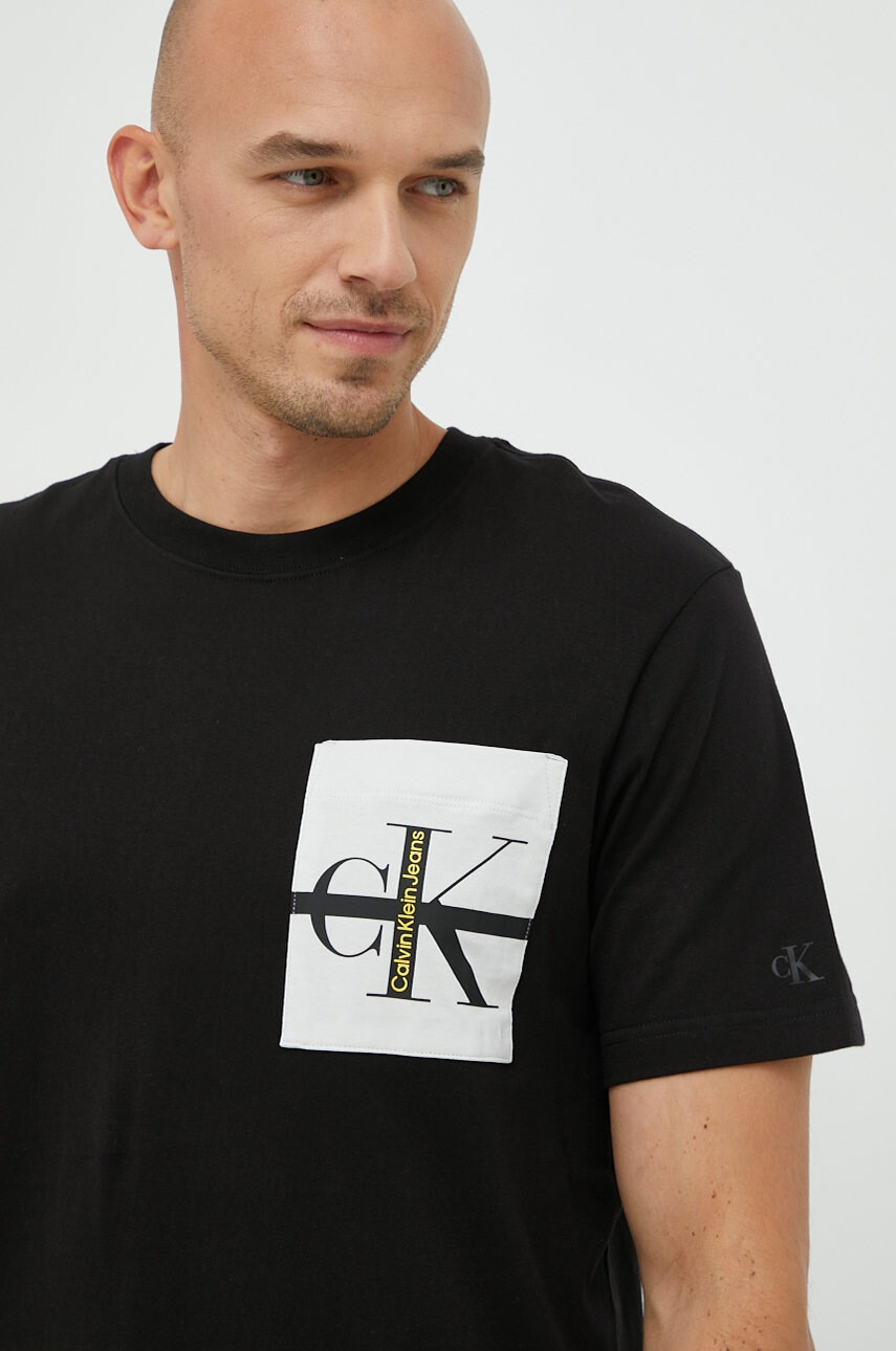 Calvin Klein Jeans Памучна тениска - Pepit.bg