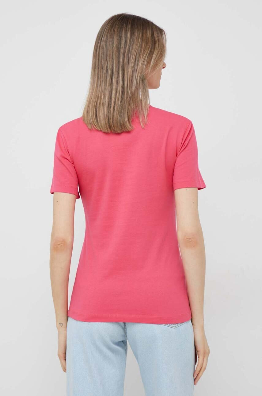 Calvin Klein Jeans Памучна тениска в розово - Pepit.bg