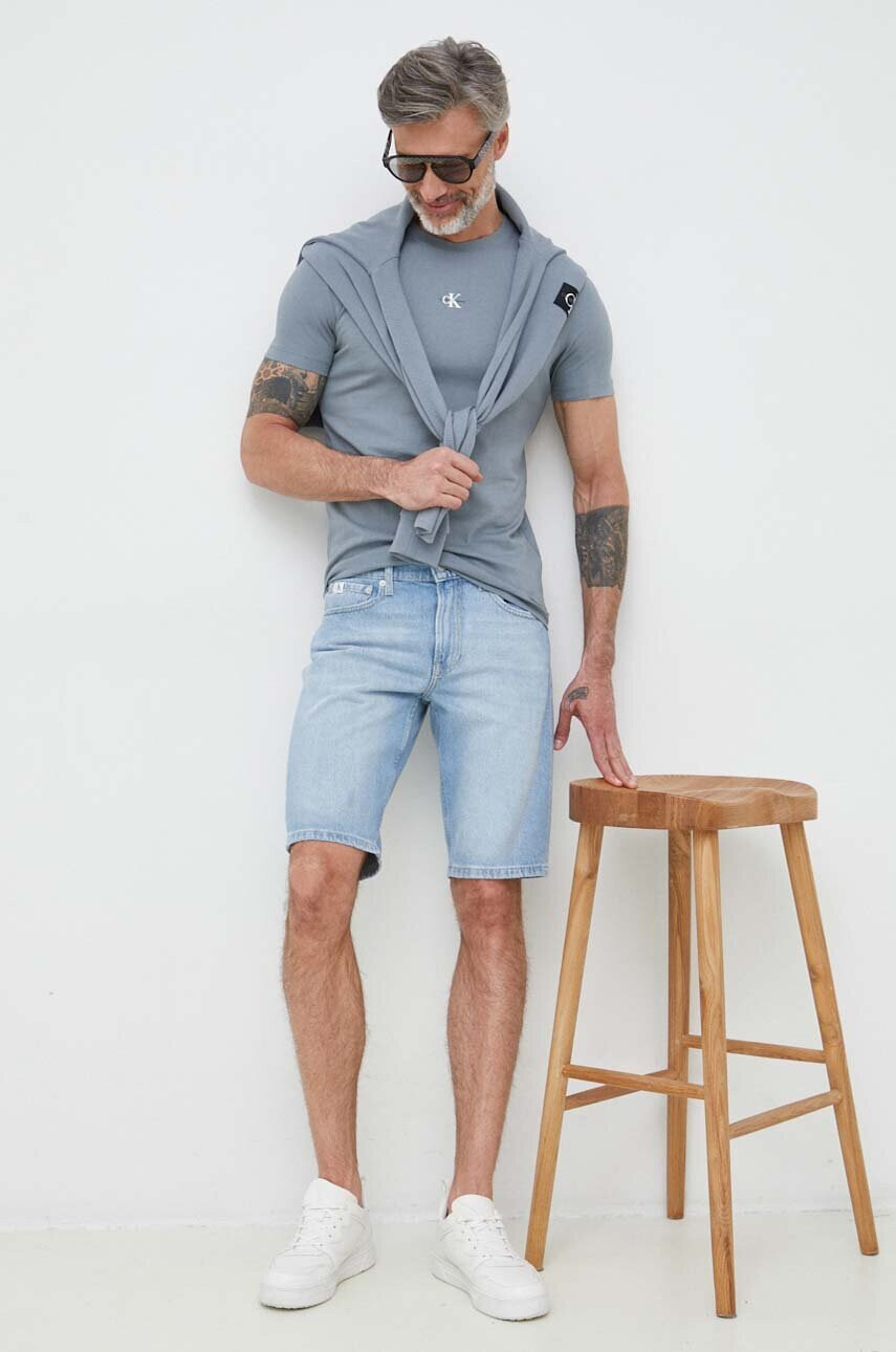 Calvin Klein Jeans Памучна тениска - Pepit.bg