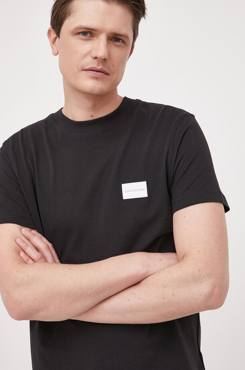 Calvin Klein Jeans Памучна тениска - Pepit.bg
