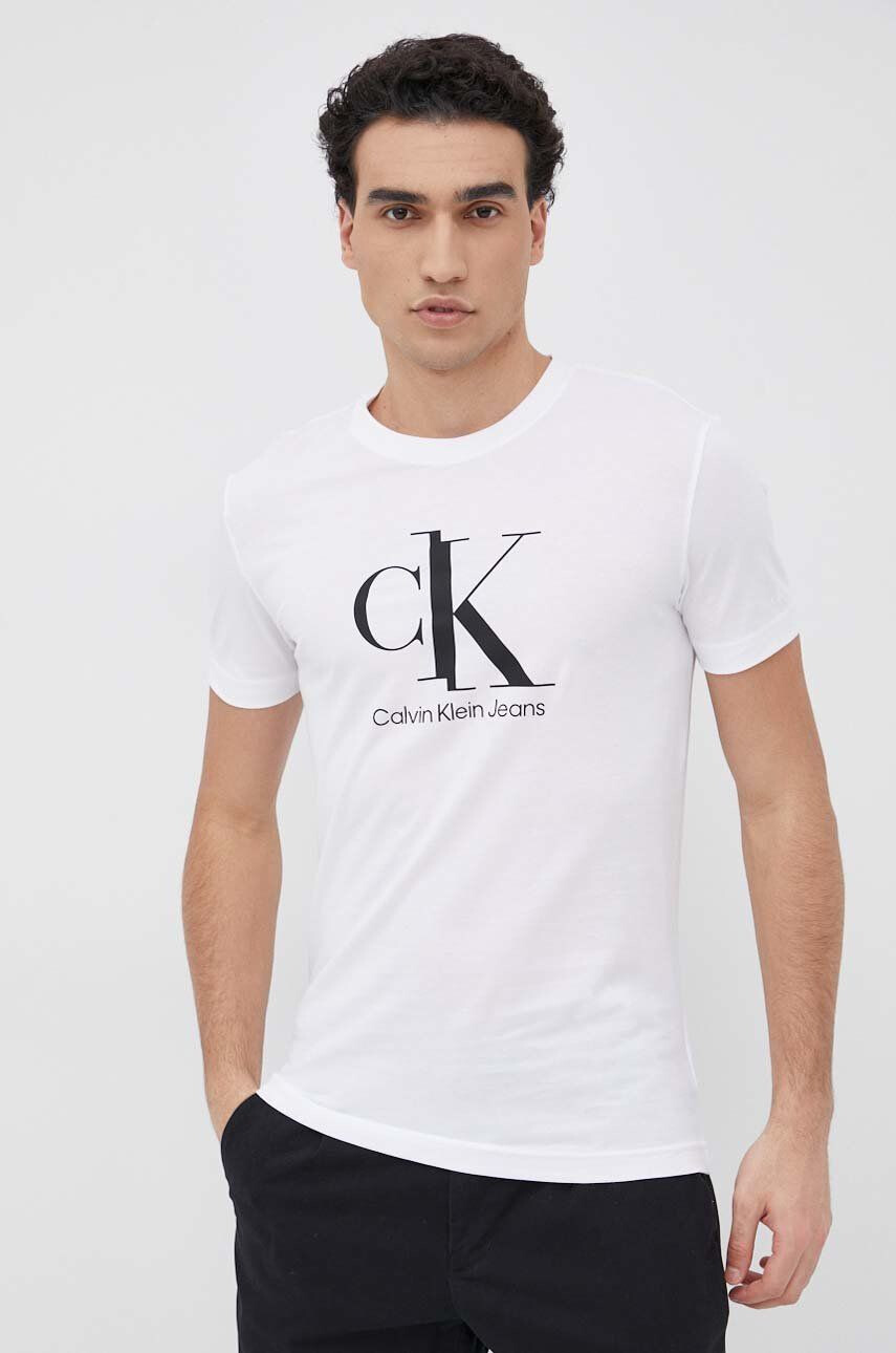 Calvin Klein Jeans Памучна тениска - Pepit.bg