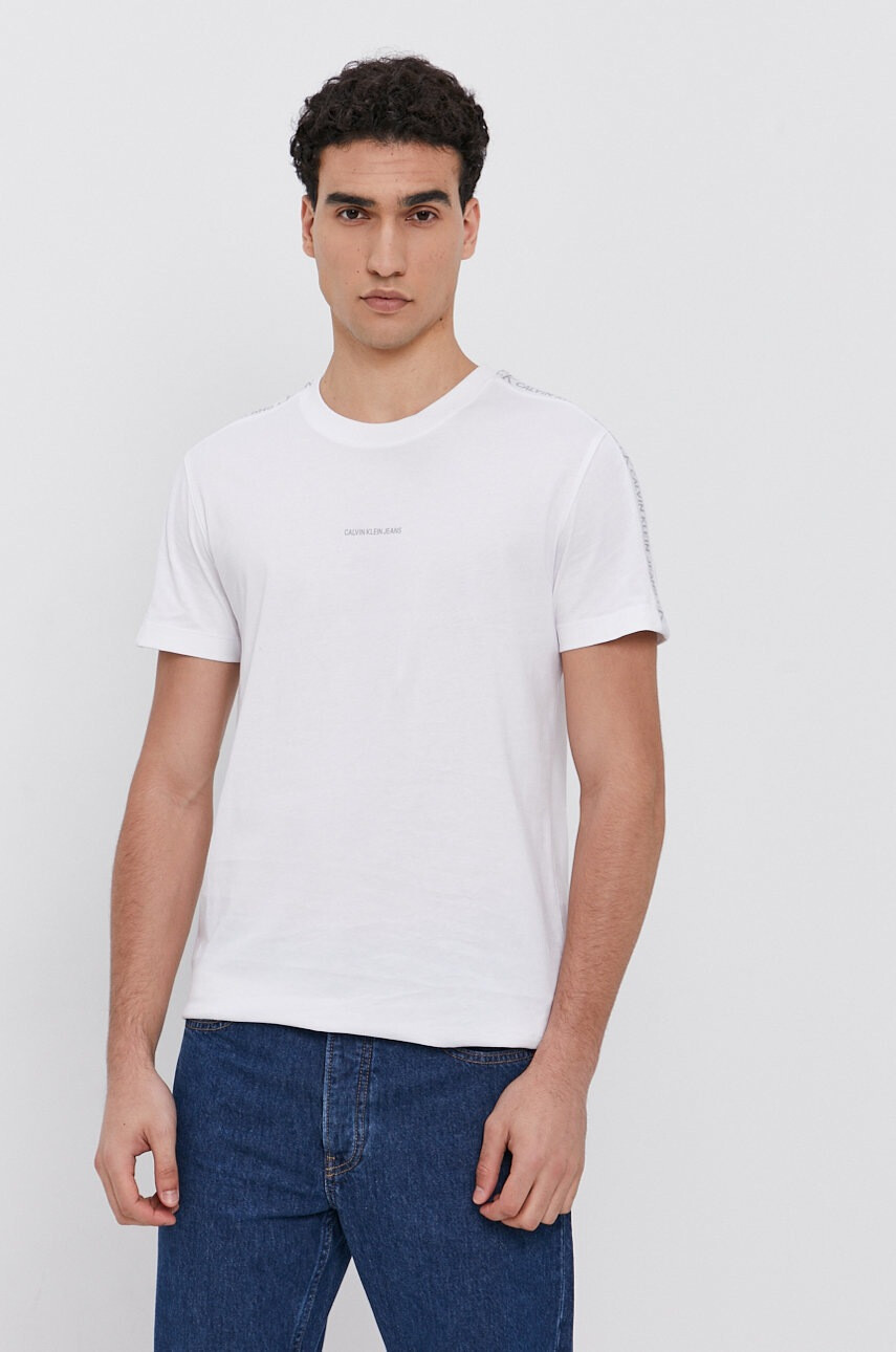 Calvin Klein Jeans Памучна тениска - Pepit.bg