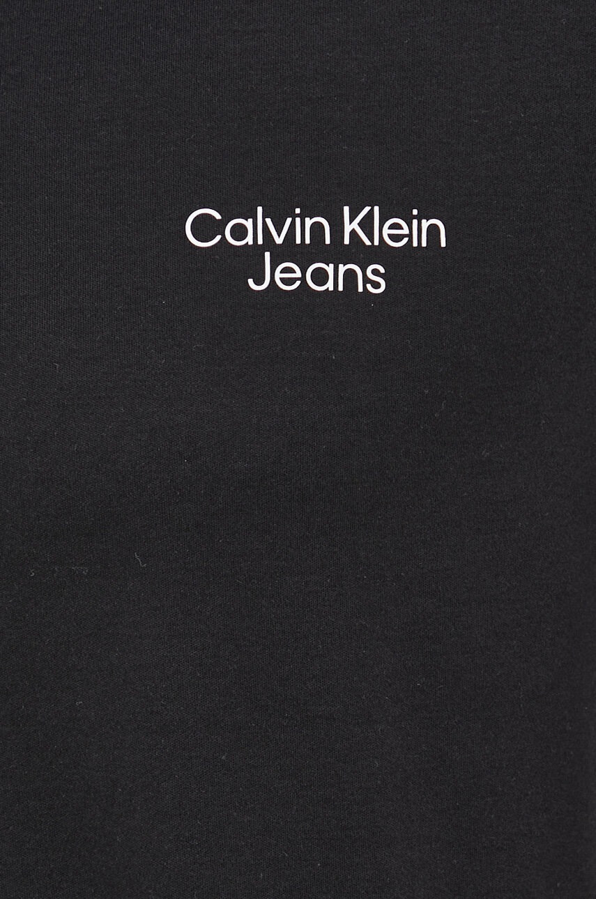 Calvin Klein Jeans Памучна тениска с яка - Pepit.bg