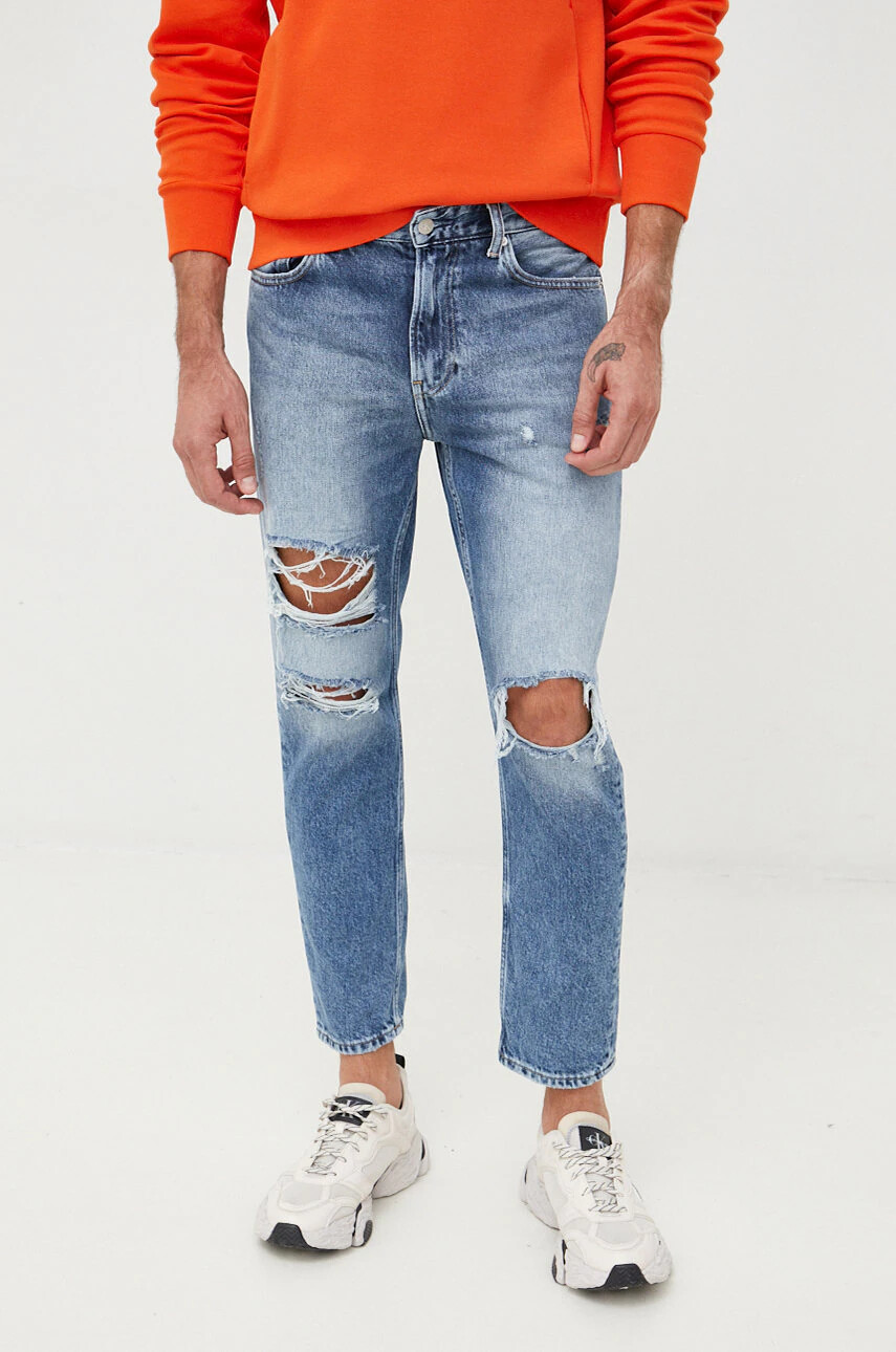 Calvin Klein Jeans Памучни дънки - Pepit.bg