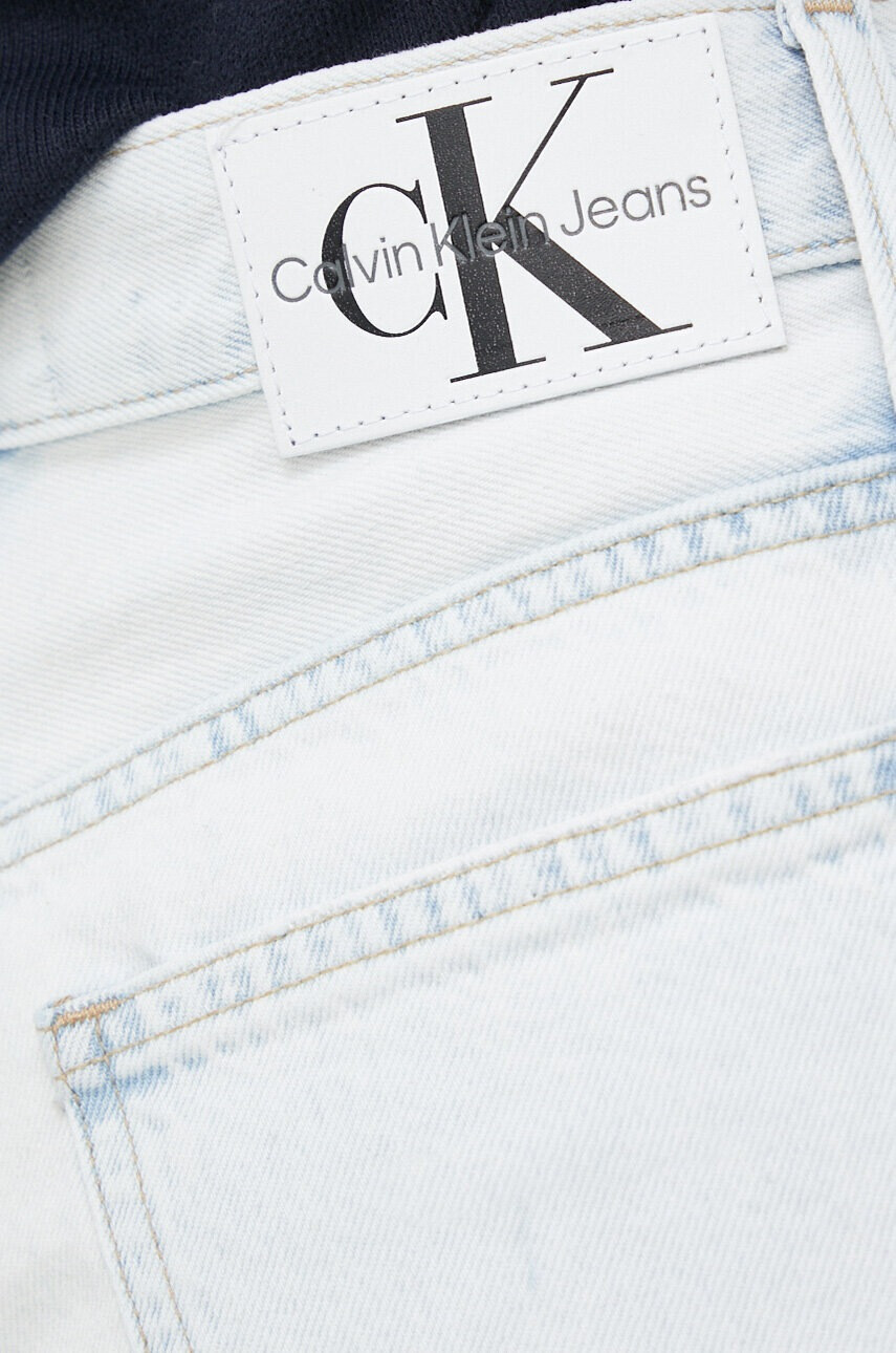 Calvin Klein Jeans Памучни дънки в с висока талия - Pepit.bg