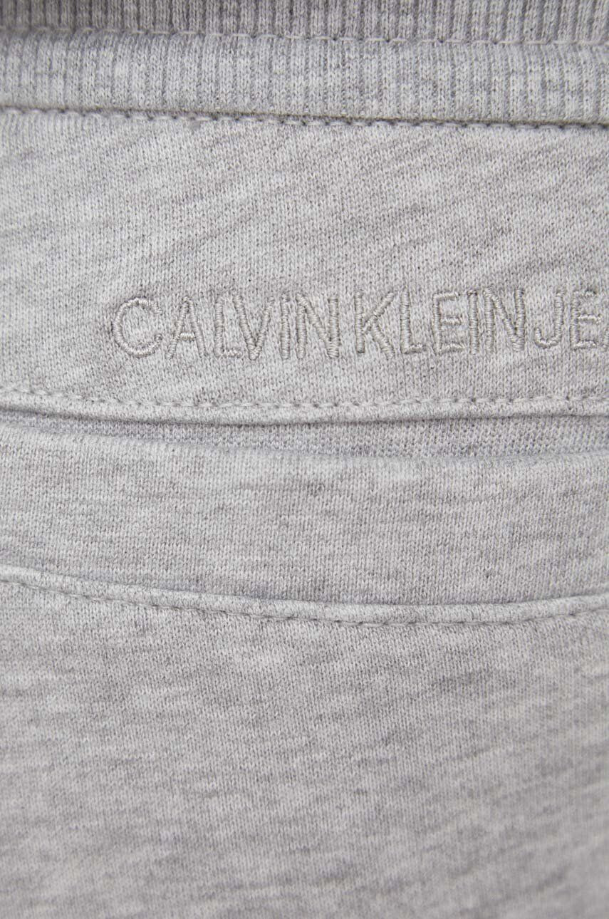 Calvin Klein Jeans Панталон в сиво с изчистен дизайн - Pepit.bg