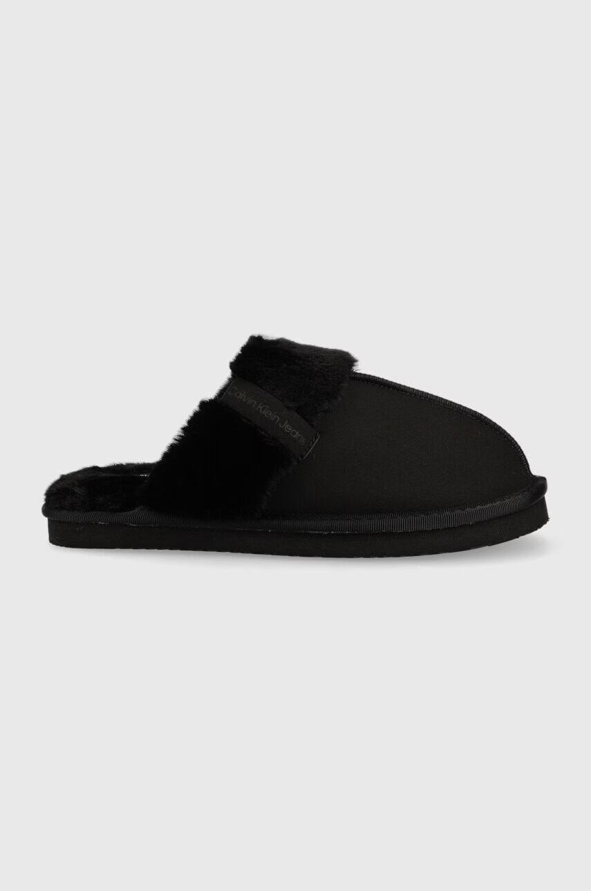 Calvin Klein Jeans Пантофи Home Clog в черно - Pepit.bg