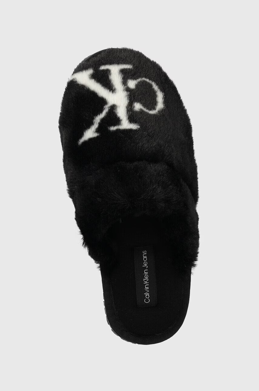 Calvin Klein Jeans Пантофи Home Slide в черно - Pepit.bg