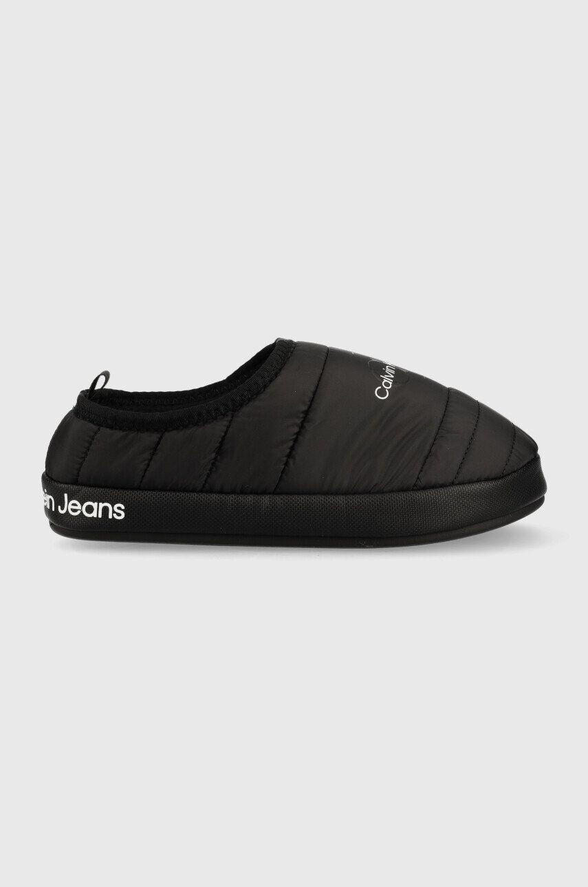 Calvin Klein Jeans Пантофи Home Slipper в черно - Pepit.bg