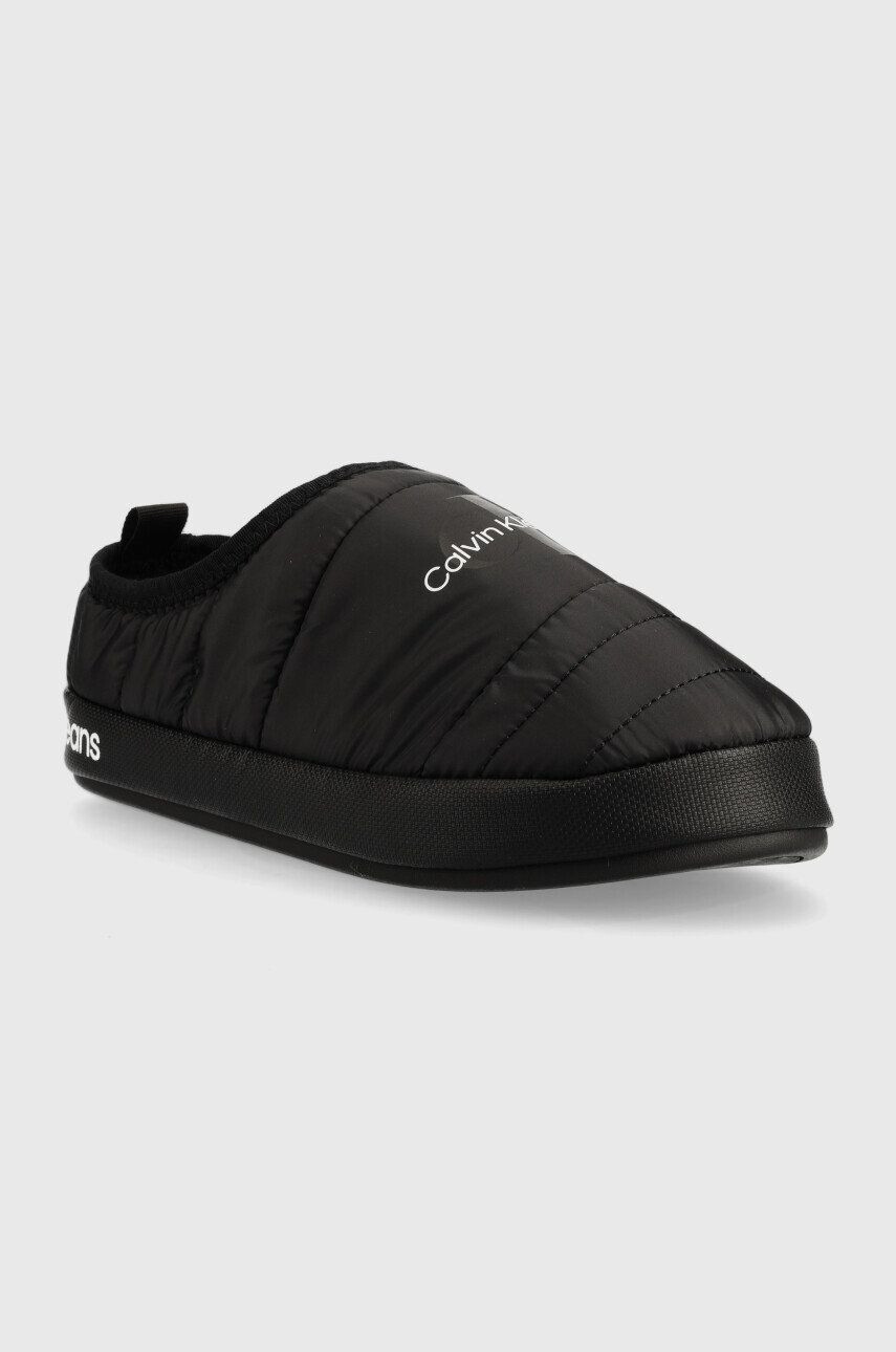 Calvin Klein Jeans Пантофи Home Slipper в черно - Pepit.bg