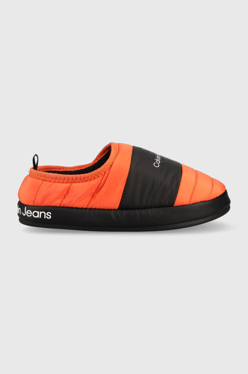 Calvin Klein Jeans Пантофи Home Slipper в оранжево - Pepit.bg