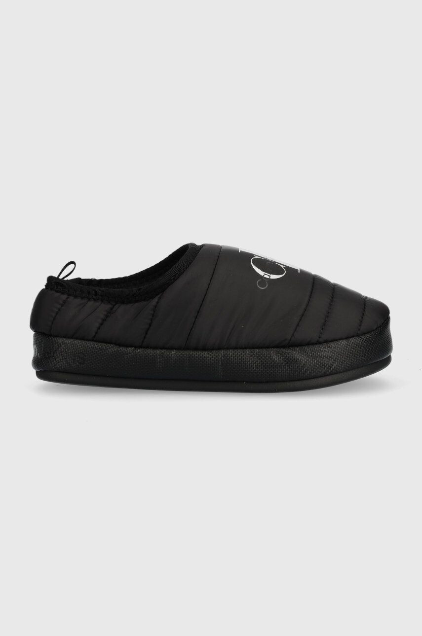 Calvin Klein Jeans Пантофи Home Slipper Wn в черно - Pepit.bg