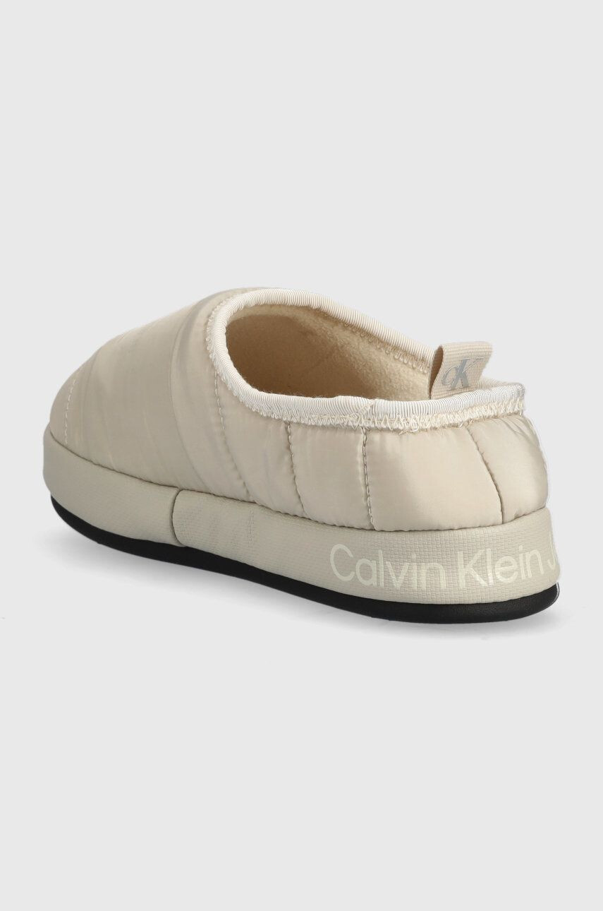 Calvin Klein Jeans Пантофи Home Slipper Wn в бежово - Pepit.bg