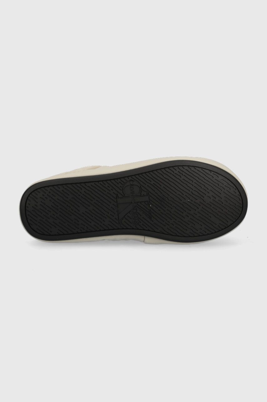 Calvin Klein Jeans Пантофи Home Slipper Wn в бежово - Pepit.bg