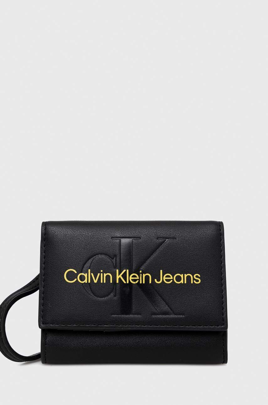 Calvin Klein Jeans Портфейл в черно - Pepit.bg