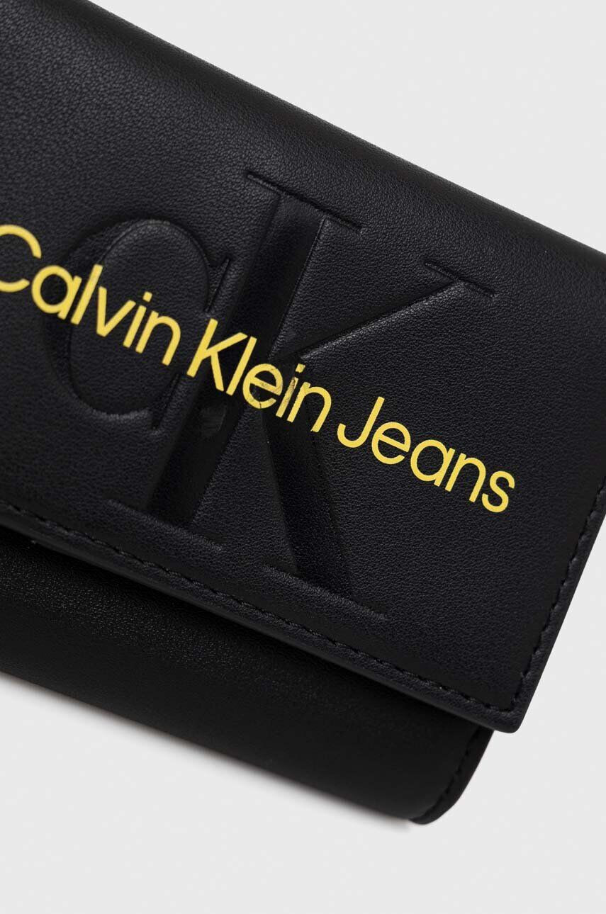 Calvin Klein Jeans Портфейл в черно - Pepit.bg