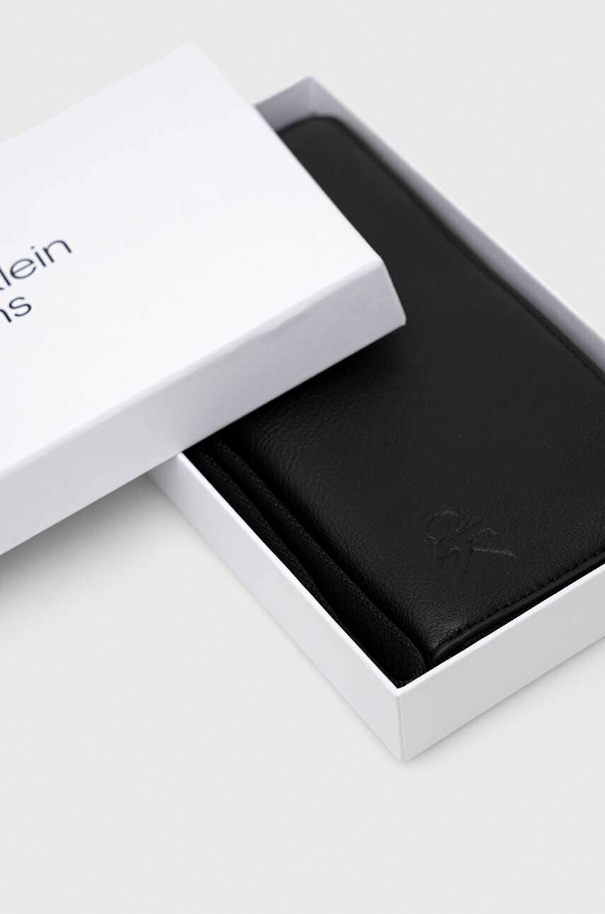 Calvin Klein Jeans Портмоне Дамски в черно - Pepit.bg