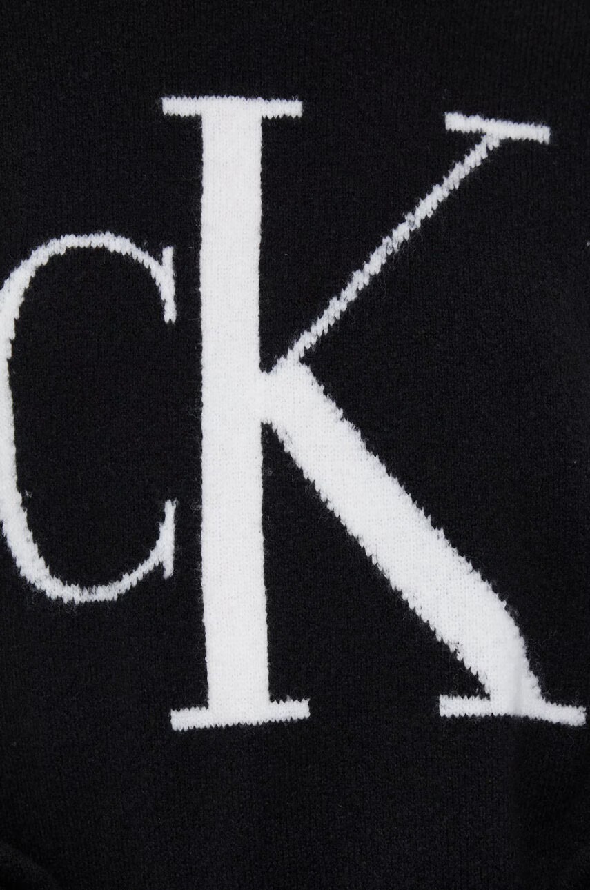 Calvin Klein Jeans Пуловер с вълна - Pepit.bg