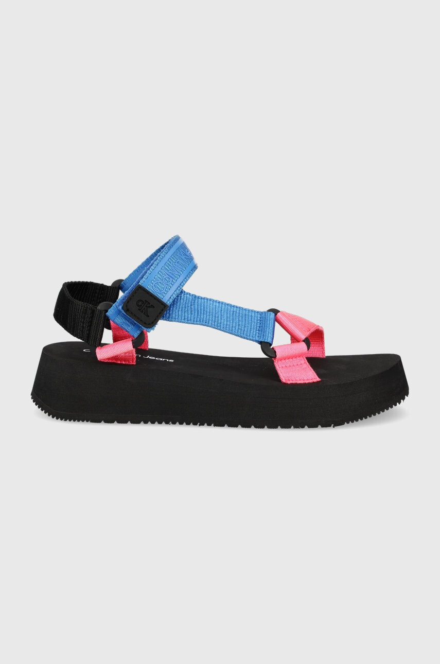 Calvin Klein Jeans Сандали дамско с платформа - Pepit.bg
